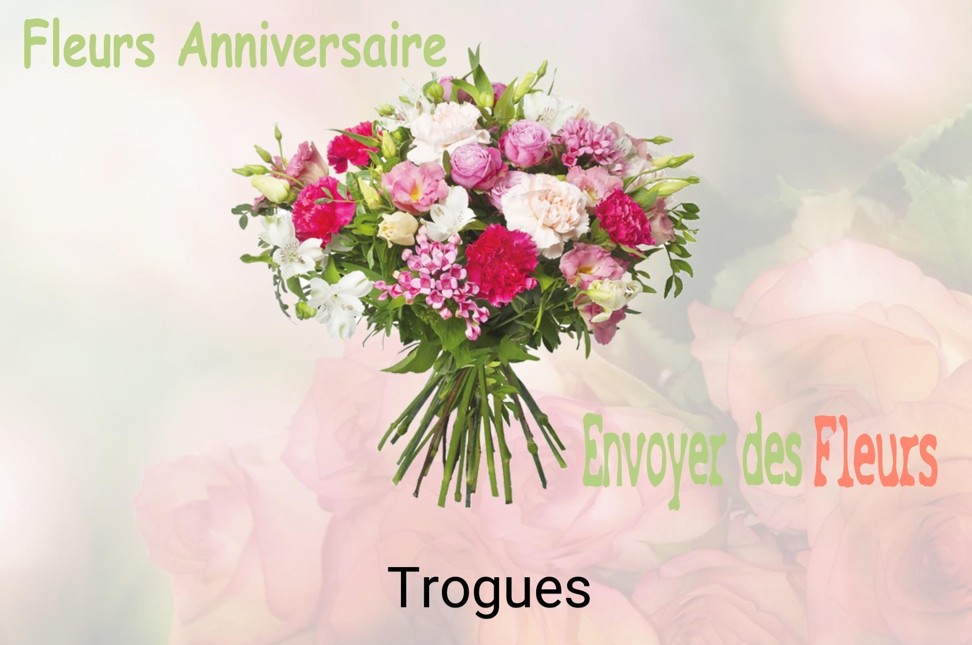 Bouquet de fleurs d’anniversaire livré à Trogues