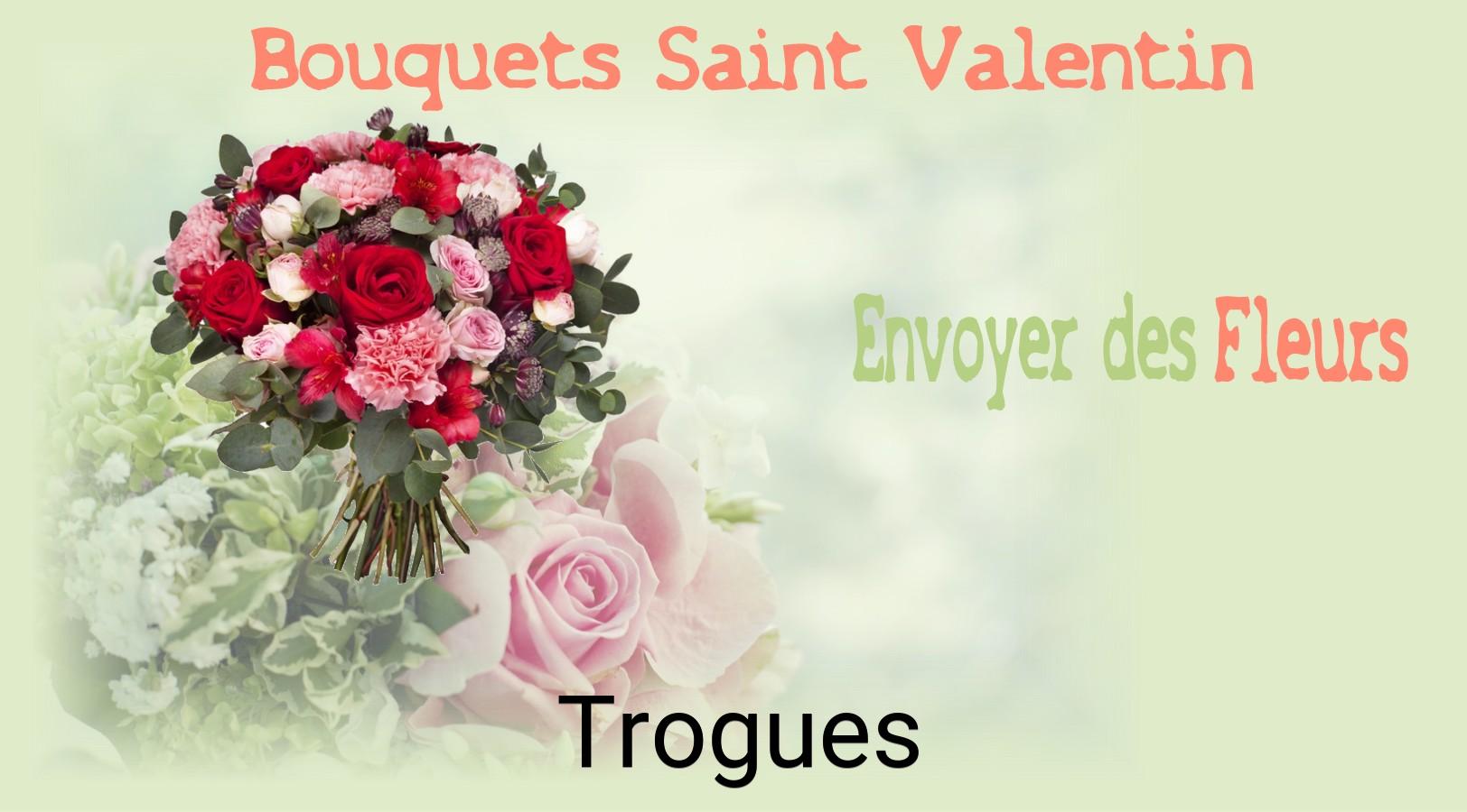 Roses de Saint-Valentin livrées à Trogues